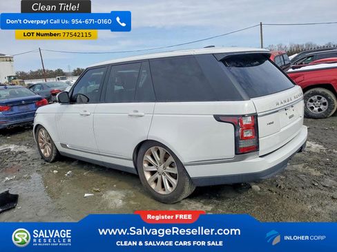Used 2015 Land Rover Range Rover HSE image 3