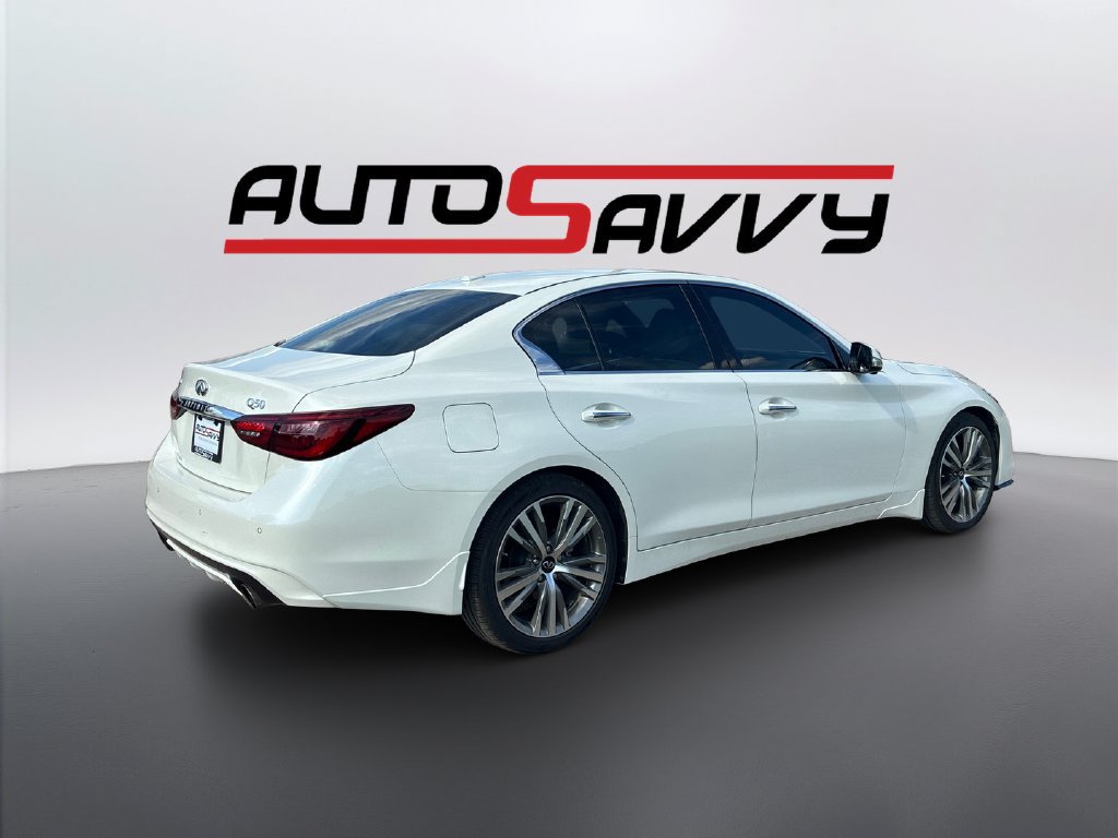 Used 2022 INFINITI Q50 Sensory w/ All Weather Package RWD image 5