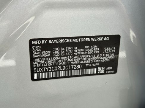 Used 2020 BMW X3 sDrive30i RWD image 46