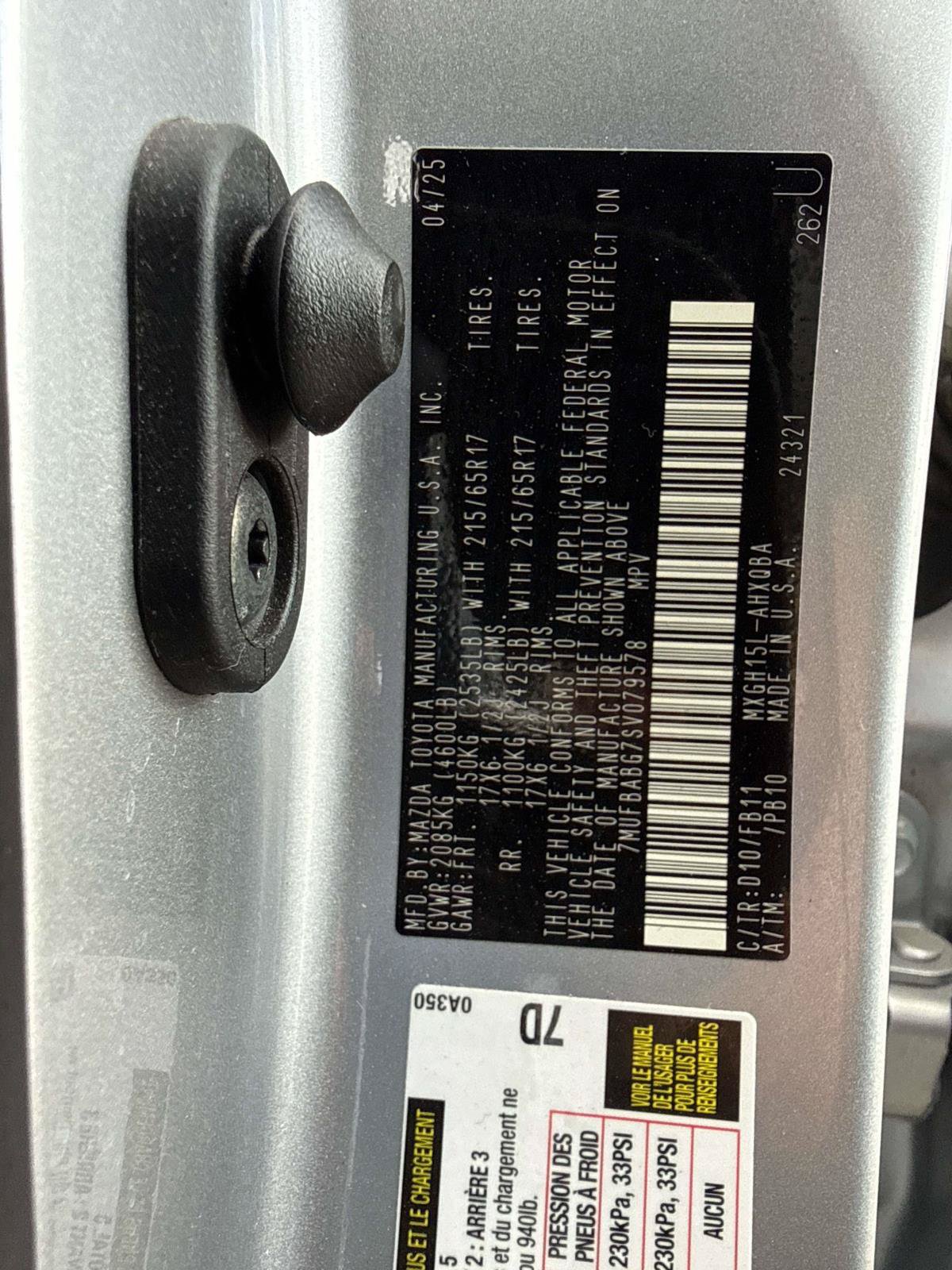 Used 2025 Toyota Corolla Cross AWD Hybrid image 27