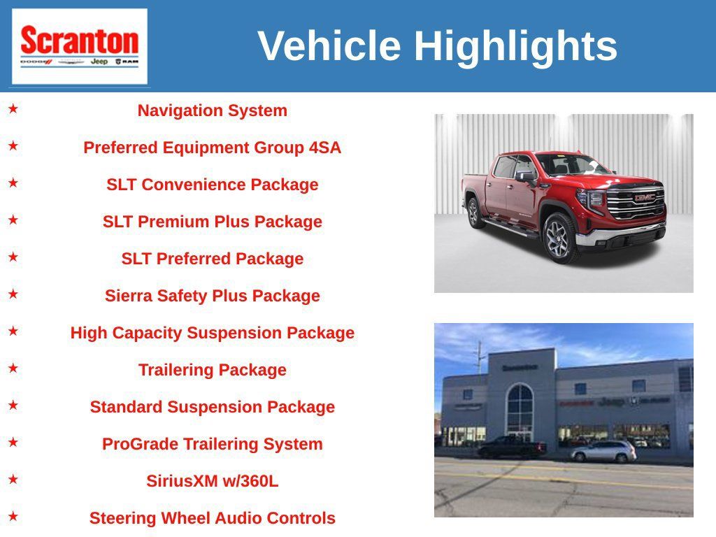 Used 2024 GMC Sierra 1500 SLT w/ SLT Premium Plus Package AWD/4WD image 6