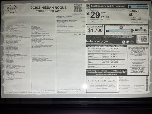 Used 2026 Nissan Rogue SV image 13