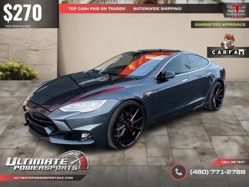 Used 2014 Tesla Model S P85 RWD image 74