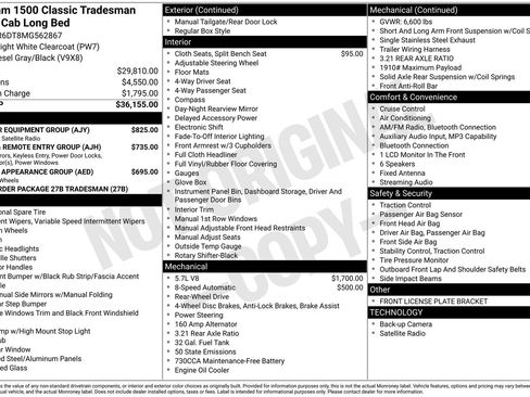 Used 2021 RAM 1500 Tradesman w/ Popular Equipment Group image 6
