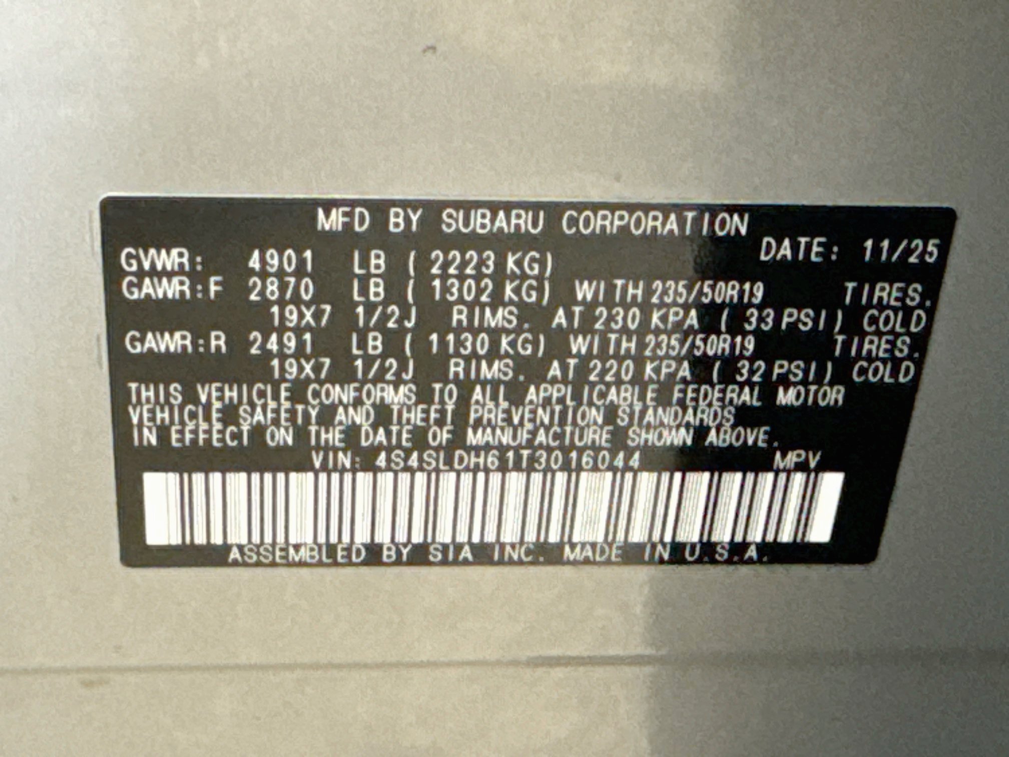 Certified 2026 Subaru Forester Sport AWD/4WD image 29