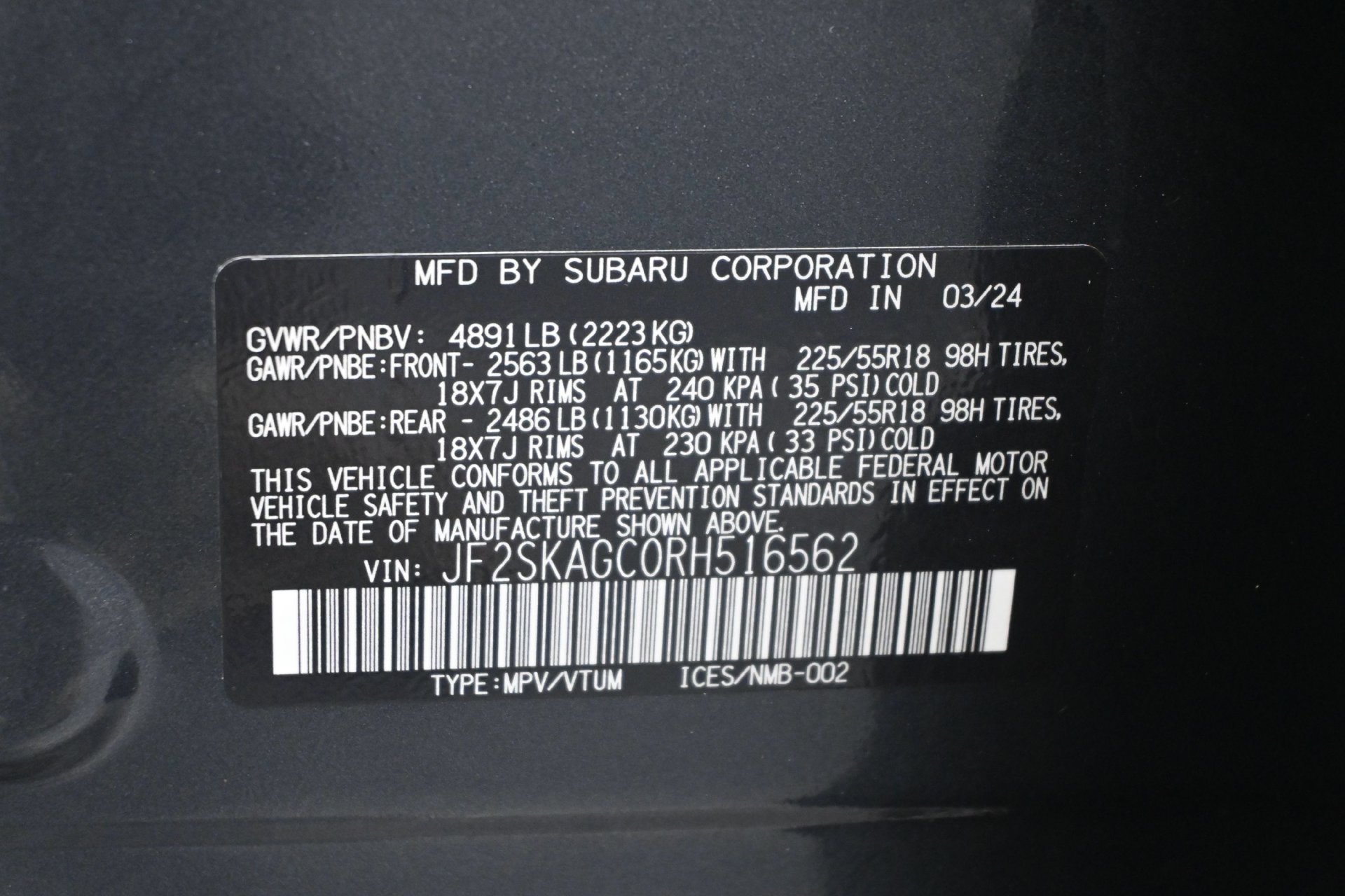 Used 2024 Subaru Forester Sport AWD/4WD image 26