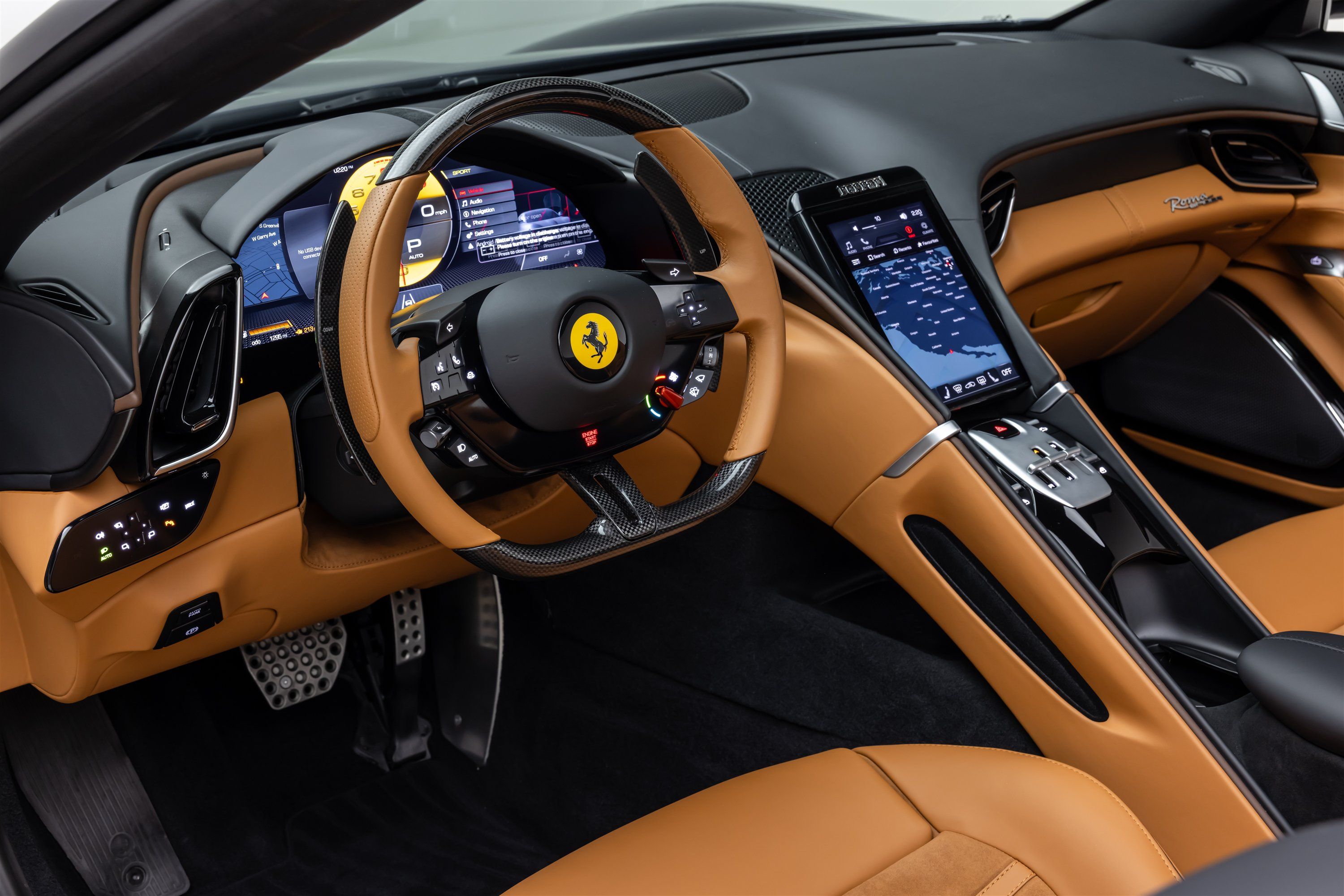 Certified 2025 Ferrari Roma Spider RWD image 36
