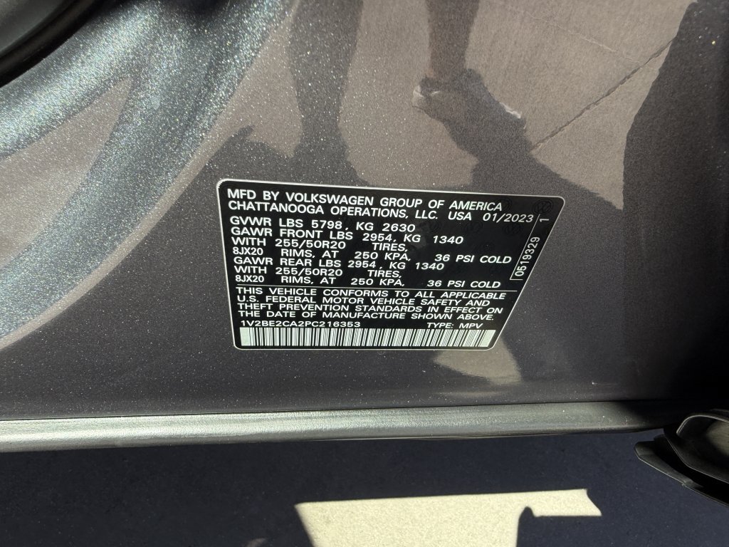 Used 2023 Volkswagen Atlas Cross Sport SEL AWD/4WD image 45