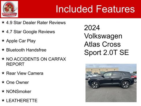 Used 2024 Volkswagen Atlas Cross Sport SE image 5