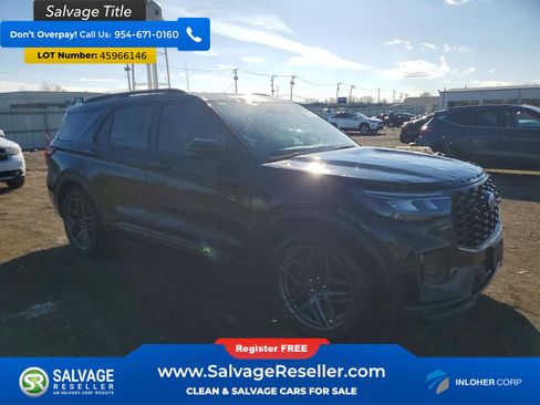 Used 2025 Ford Explorer ST w/ Sun And Sound Package AWD/4WD image 5
