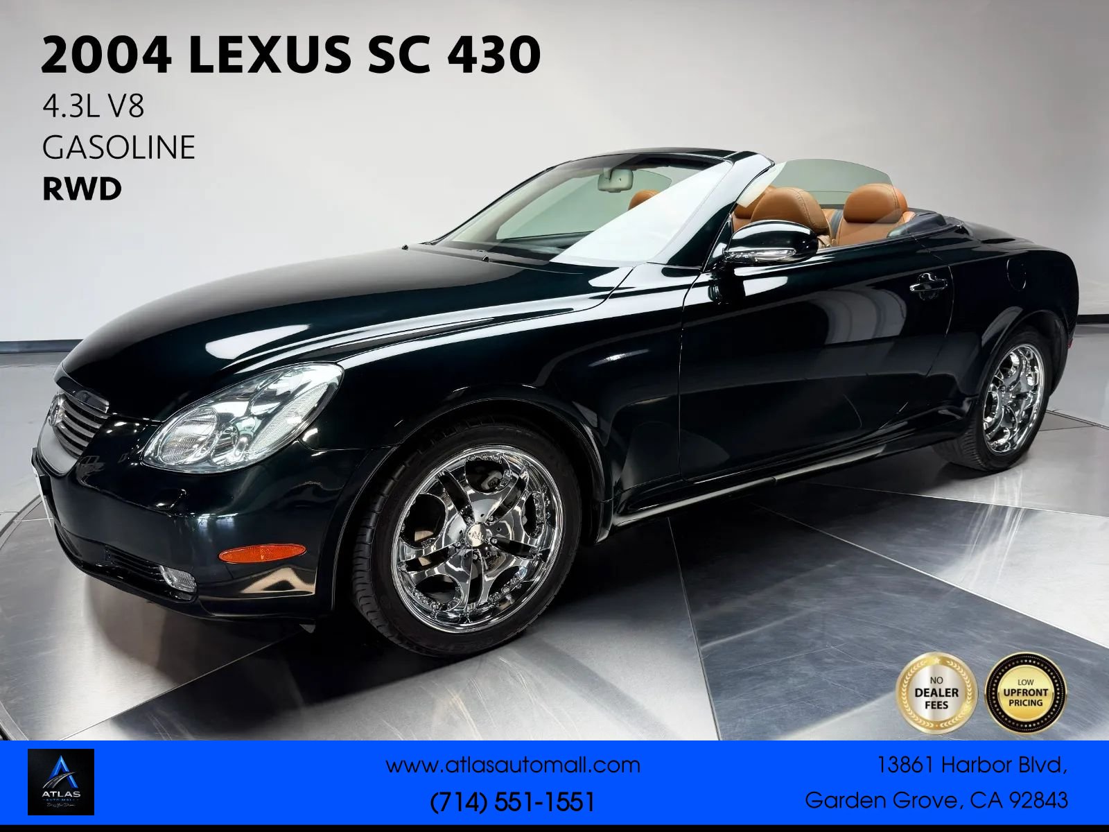 Used 2004 Lexus SC 430 Convertible RWD image 1