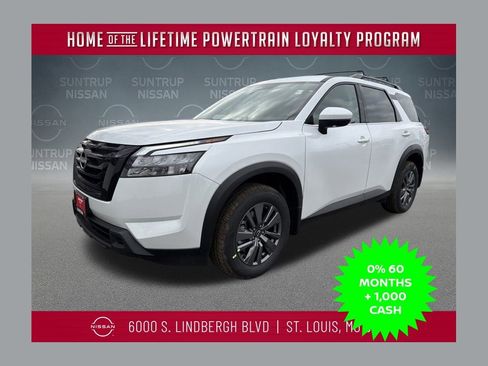 New 2025 Nissan Pathfinder SV w/ Black Appearance Package image 1