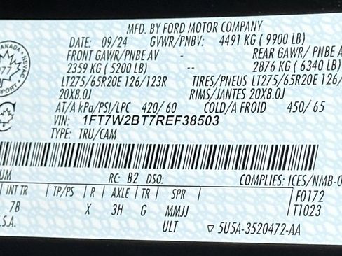 Certified 2024 Ford F250 Platinum AWD/4WD image 64