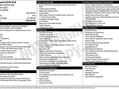 Used 2024 Toyota bZ4X AWD image 2