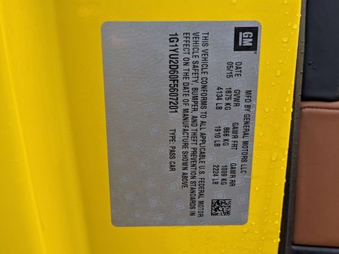 Used 2015 Chevrolet Corvette Z06 w/ 3LZ Preferred Equipment Group image 25