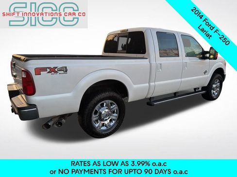 Used 2014 Ford F250 Lariat w/ Chrome Package AWD/4WD image 7
