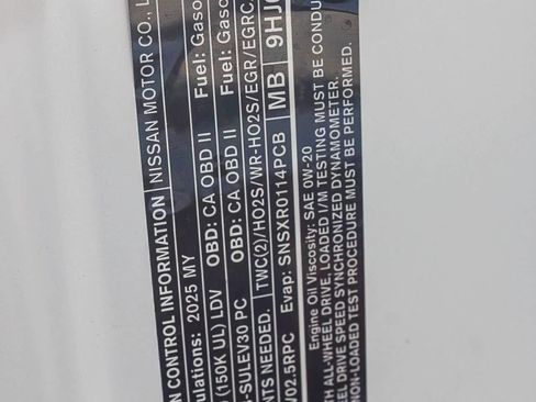 Used 2025 Nissan Altima 2.5 SV FWD image 27