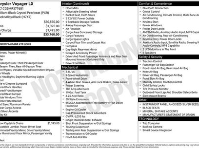 Used 2021 Chrysler Voyager LX