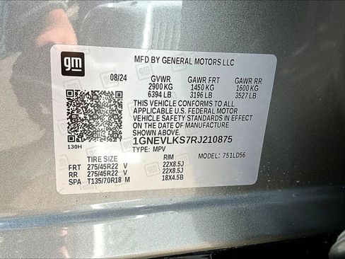 Used 2024 Chevrolet Traverse RS w/ LPO, Floor Liner Package image 36