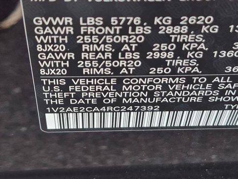 Used 2024 Volkswagen Atlas Cross Sport SEL R-Line AWD/4WD image 15