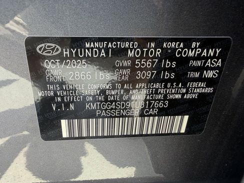 Used 2026 Genesis G80 3.5T Sport Prestige AWD/4WD image 31