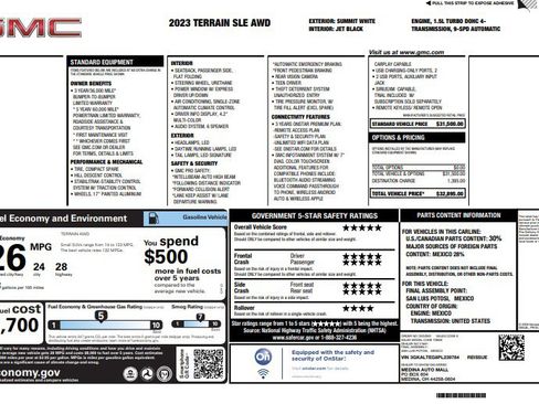Used 2023 GMC Terrain SLE image 4