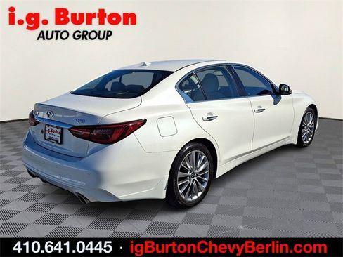 Used 2023 INFINITI Q50 Luxe w/ Cargo Package image 6