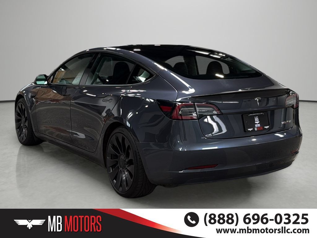 Used 2021 Tesla Model 3 Performance AWD/4WD image 3