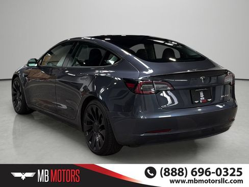 Used 2021 Tesla Model 3 Performance AWD/4WD image 3