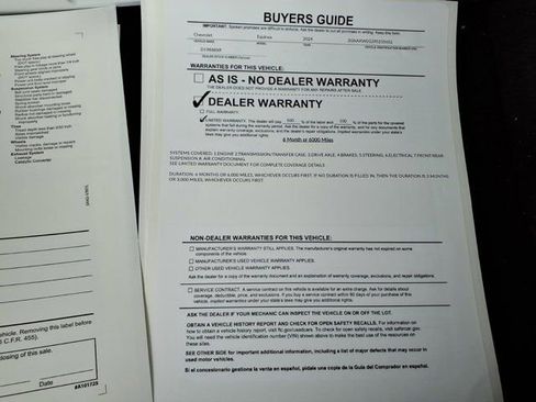 Used 2024 Chevrolet Equinox RS w/ LPO, Floor Liner Package AWD/4WD image 35