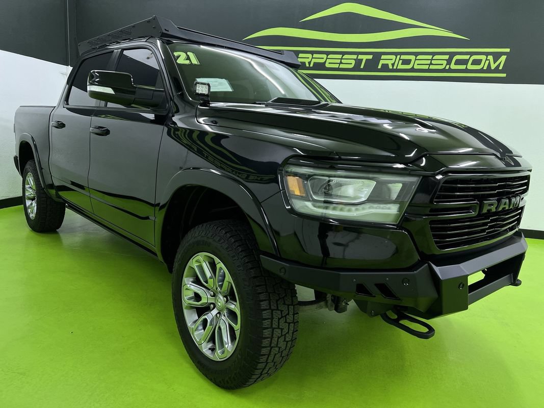 Used 2021 RAM 1500 Laramie w/ Sport Appearance Package AWD/4WD image 2