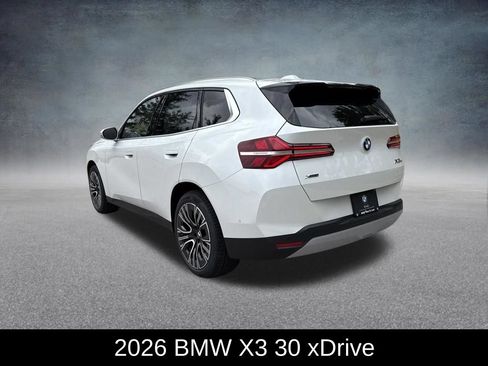 New 2026 BMW X3 xDrive30i w/ Premium Package AWD/4WD image 3