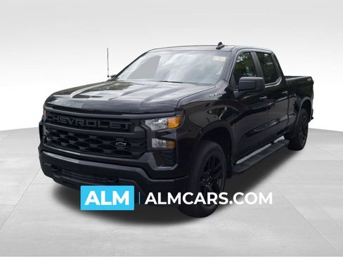 Used 2024 Chevrolet Silverado 1500 Custom w/ LPO, Dark Essentials Package image 1
