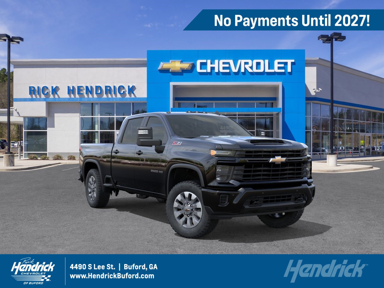 New 2026 Chevrolet Silverado 2500 Custom w/ Custom Value Package AWD/4WD image 1