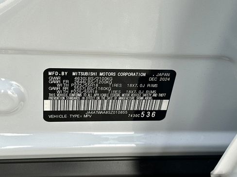 New 2025 Mitsubishi Eclipse Cross SE image 28