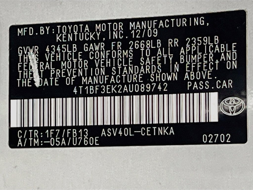 Used 2010 Toyota Camry FWD image 31