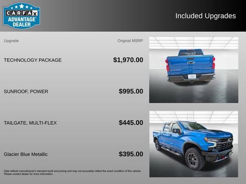 Used 2023 Chevrolet Silverado 1500 ZR2 w/ Technology Package AWD/4WD image 3