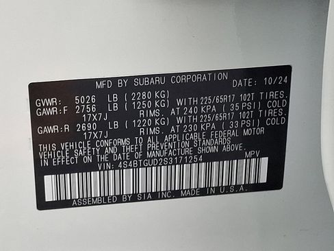 Certified 2025 Subaru Outback Wilderness image 29