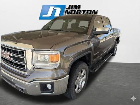 Used 2015 GMC Sierra 1500 SLT w/ SLT Crew Cab Value Package AWD/4WD image 1