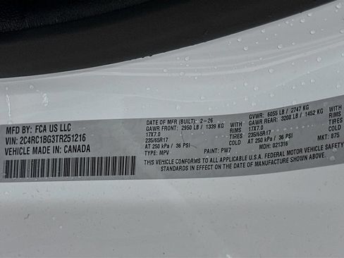 New 2026 Chrysler Pacifica Select FWD image 20