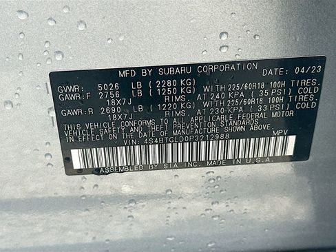 Used 2023 Subaru Outback Onyx Edition XT AWD/4WD image 30