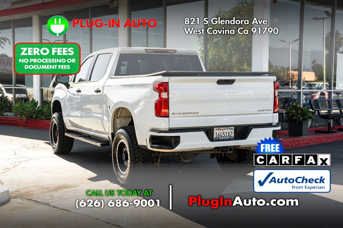 Used 2020 Chevrolet Silverado 1500 Custom w/ Custom Value Package RWD image 2