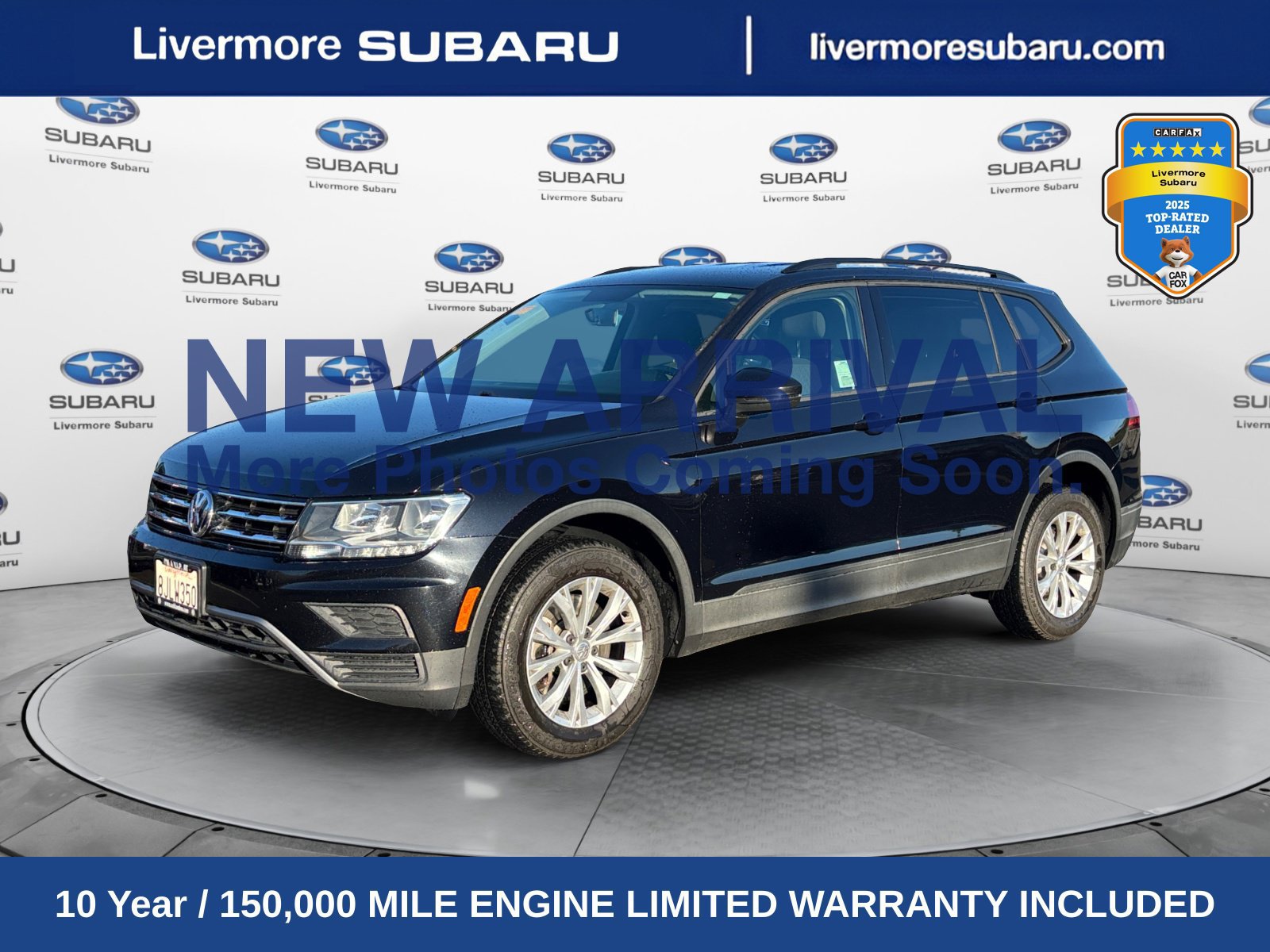 Used 2019 Volkswagen Tiguan S w/ 3rd Row Seat Package AWD/4WD image 1