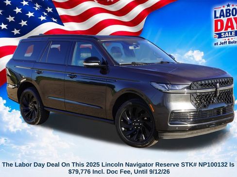 Used 2025 Lincoln Navigator Reserve w/ Jet Appearance Package AWD/4WD image 1