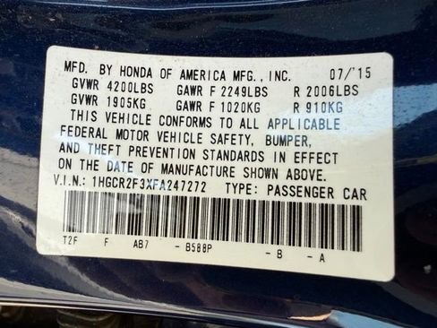 Used 2015 Honda Accord LX image 12