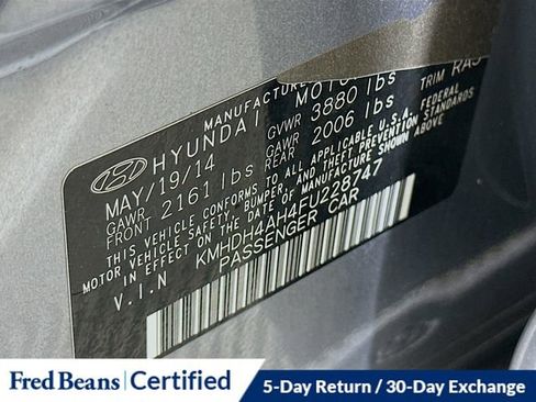 Used 2015 Hyundai Elantra Sport image 33