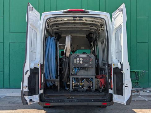 Used 2023 Ford E-Transit 148 High Roof Extended w/ Interior Upgrade Package RWD image 12