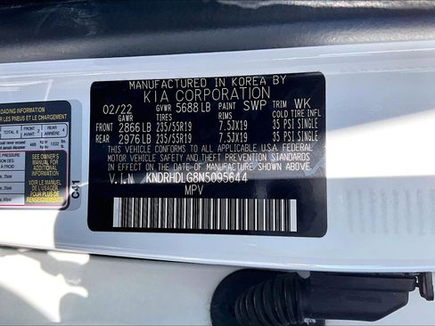 Used 2022 Kia Sorento EX w/ Panoramic Sunroof Package image 21