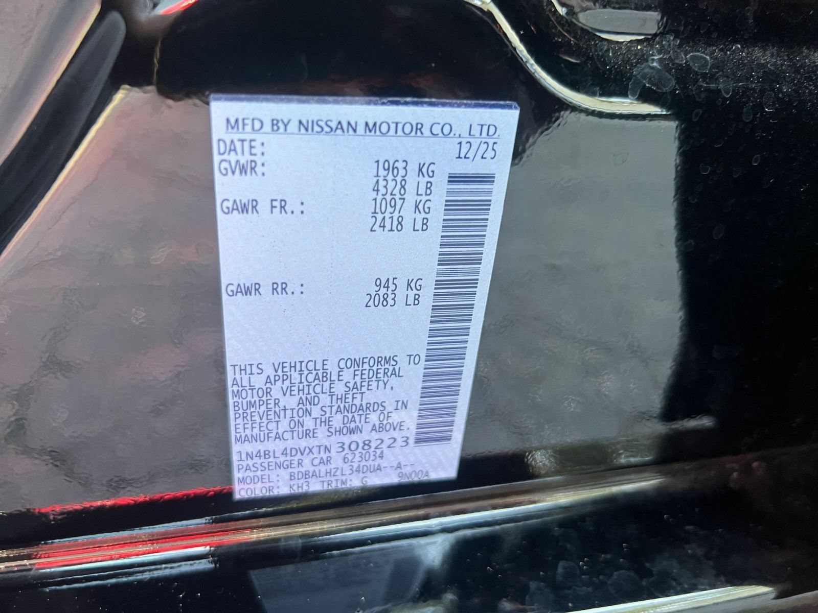 Used 2026 Nissan Altima 2.5 SV FWD image 24