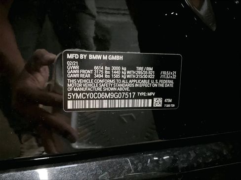 Used 2021 BMW X6 M w/ Competition Package image 35